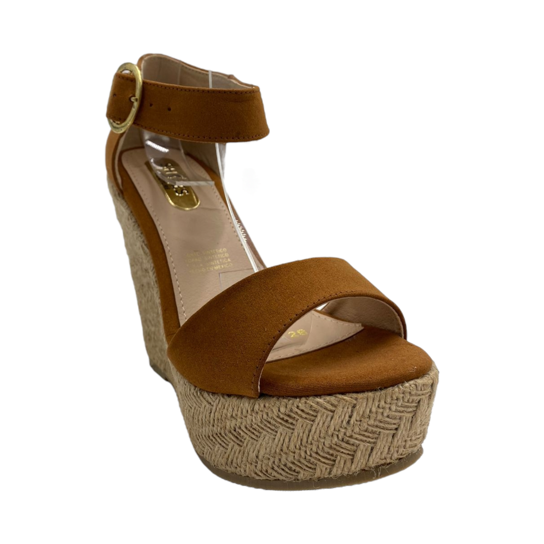 Huarache de plataforma suela corrida