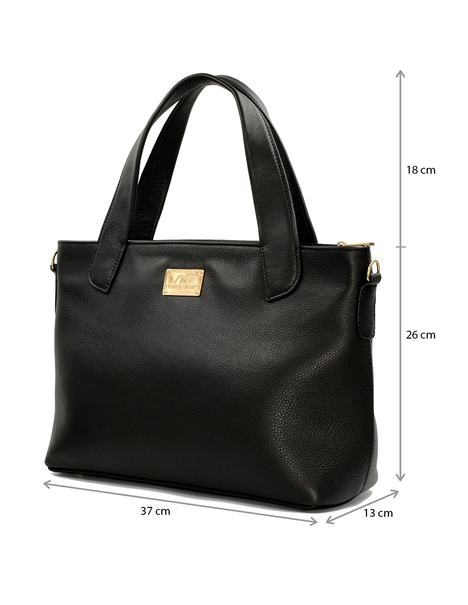 Bolsa bolso tote piel genuina set 3 piezas Montalvo Farret MF654