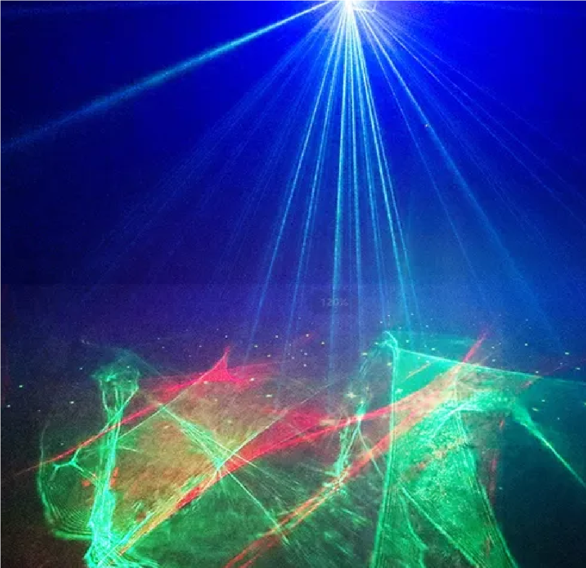 Aurora Dj Party Luces Estroboscópicas Proyector Control Voz