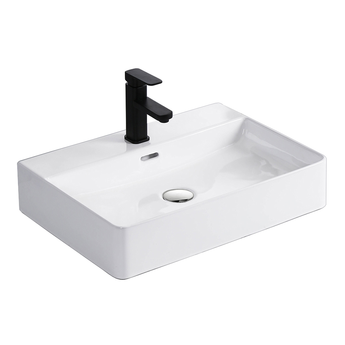 Esatto® Kit Zegno Nc Paquete De Lavabo Llave Negra Desagües