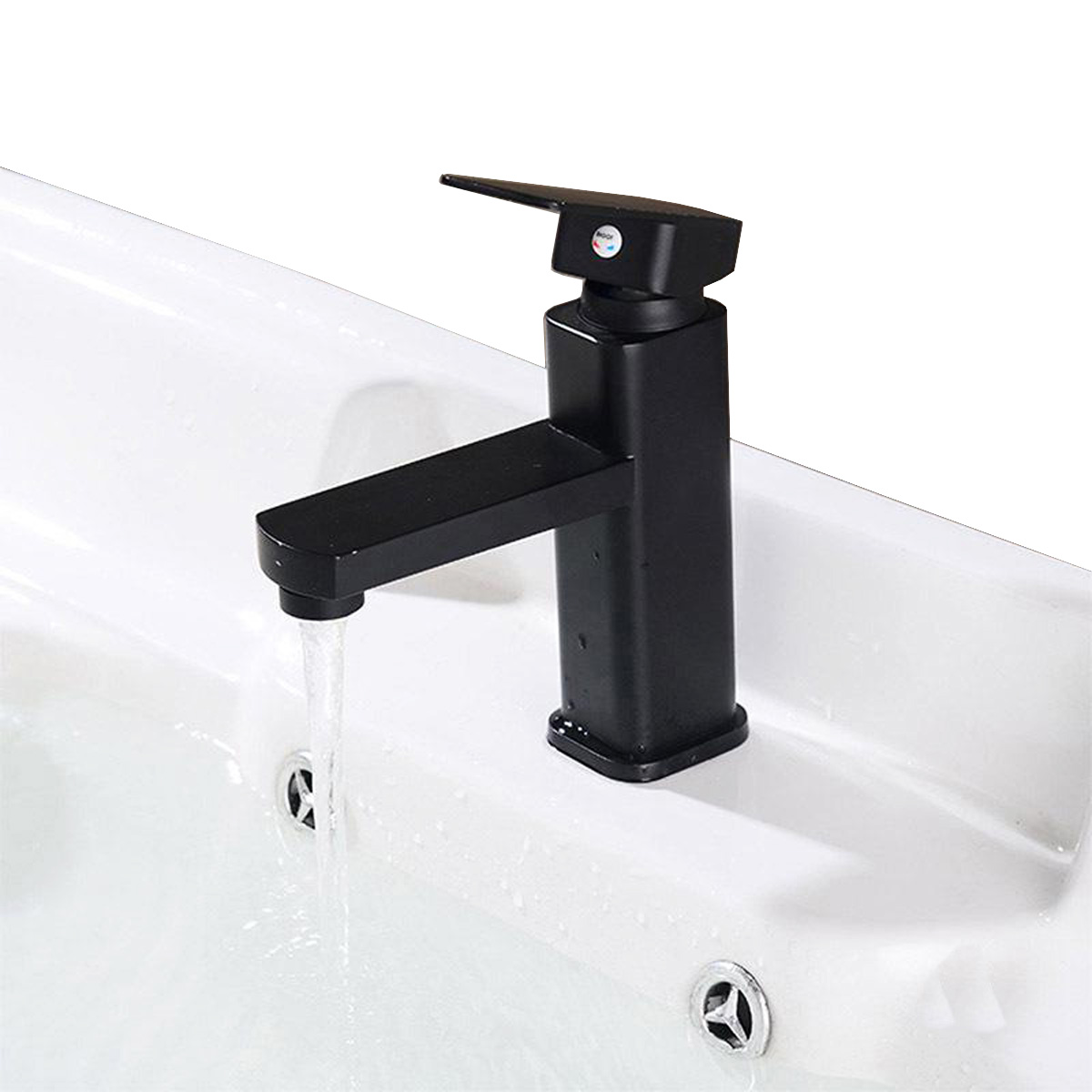 Esatto® Kit Zegno Nc Paquete De Lavabo Llave Negra Desagües
