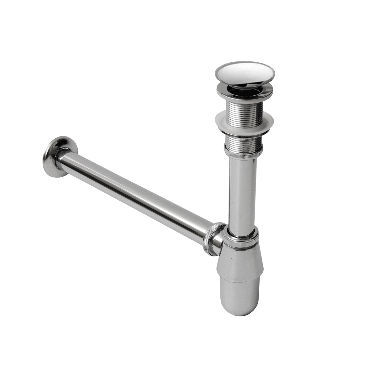 Esatto® Kit Zegno Nc Paquete De Lavabo Llave Negra Desagües