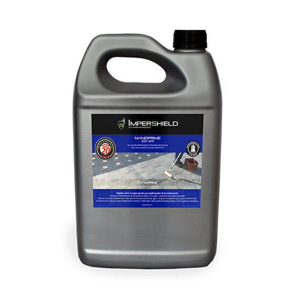 Sellador Primario Nanoprime Impermeabilizante de Muros, Cimientos y estructuras  4 Lt