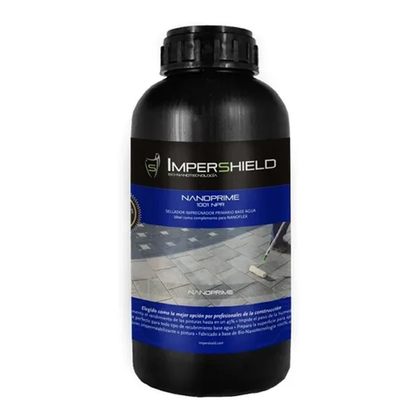 Sellador Primario Nanoprime Impermeabilizante de Muros, Cimientos y estructuras  1 Lt