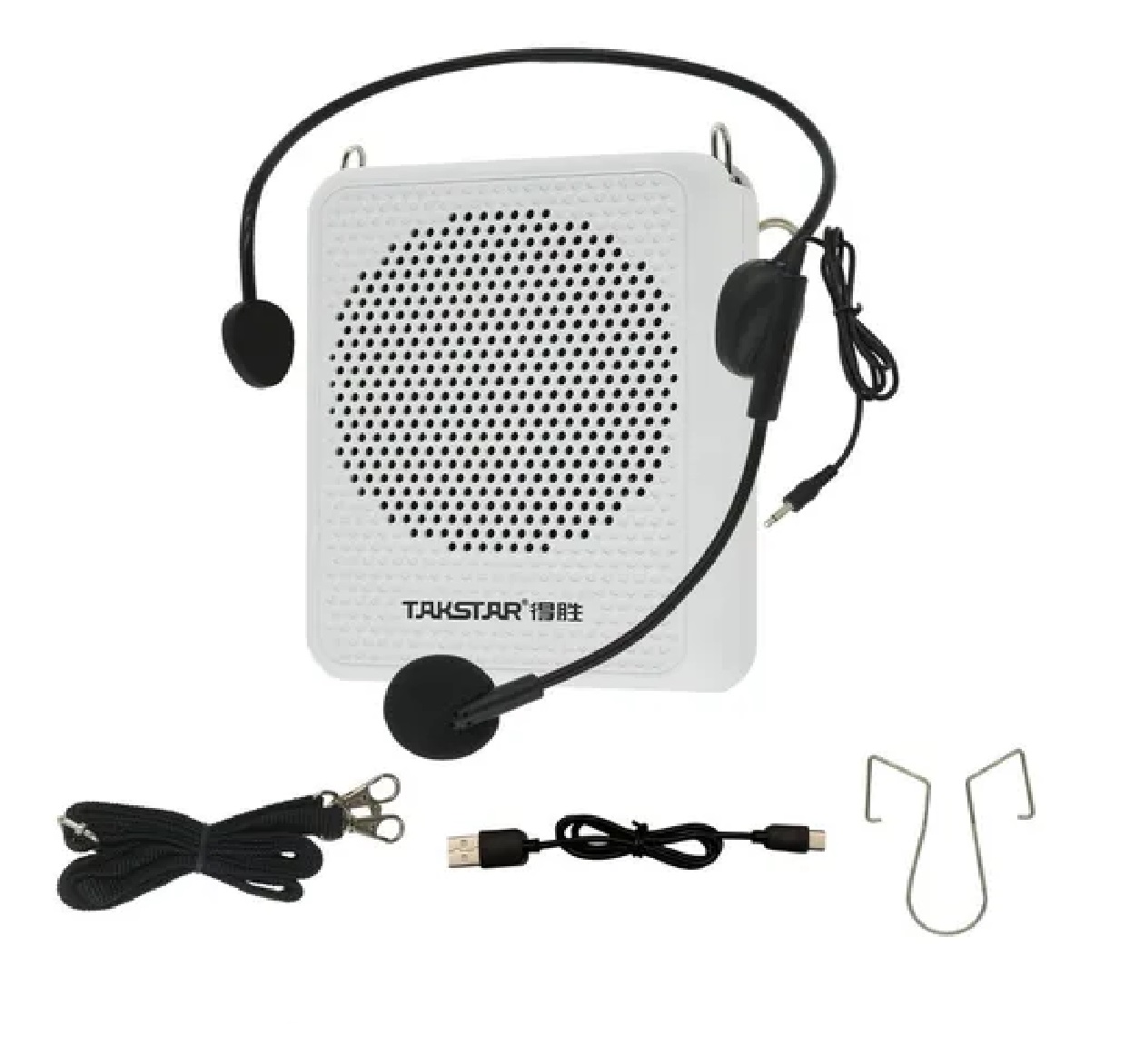 Mini Amplificador De Voz Digital Portátil 8w Blanco