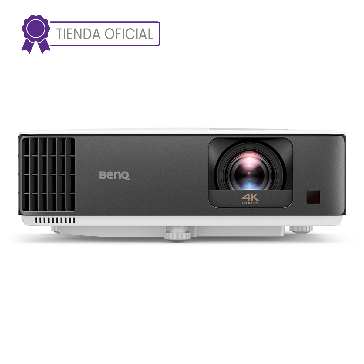 Proyector BenQ gaming tiro corto 4K HDR TK700STi, DLP, 3200 Lúmenes, HDMI, 3D, 96% Rec.709, Brillant Color, para futbol, deportes y videojuegos.
