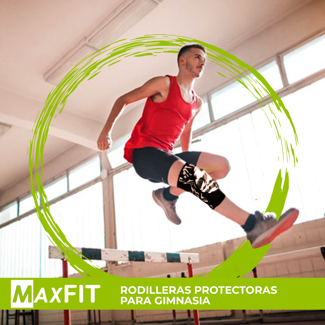 Par Rodilleras Deportivas De Proteccion -compresion Maxfit Hx927
