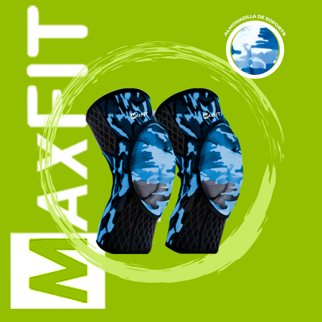 Par Rodilleras Deportivas De Proteccion -compresion Maxfit Hx927