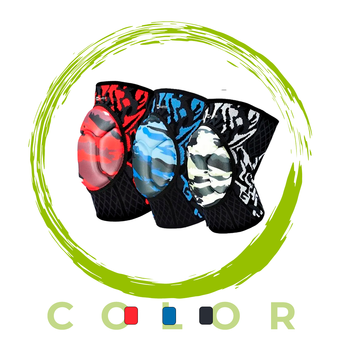 Par Rodilleras Deportivas De Proteccion -compresion Maxfit Hx927