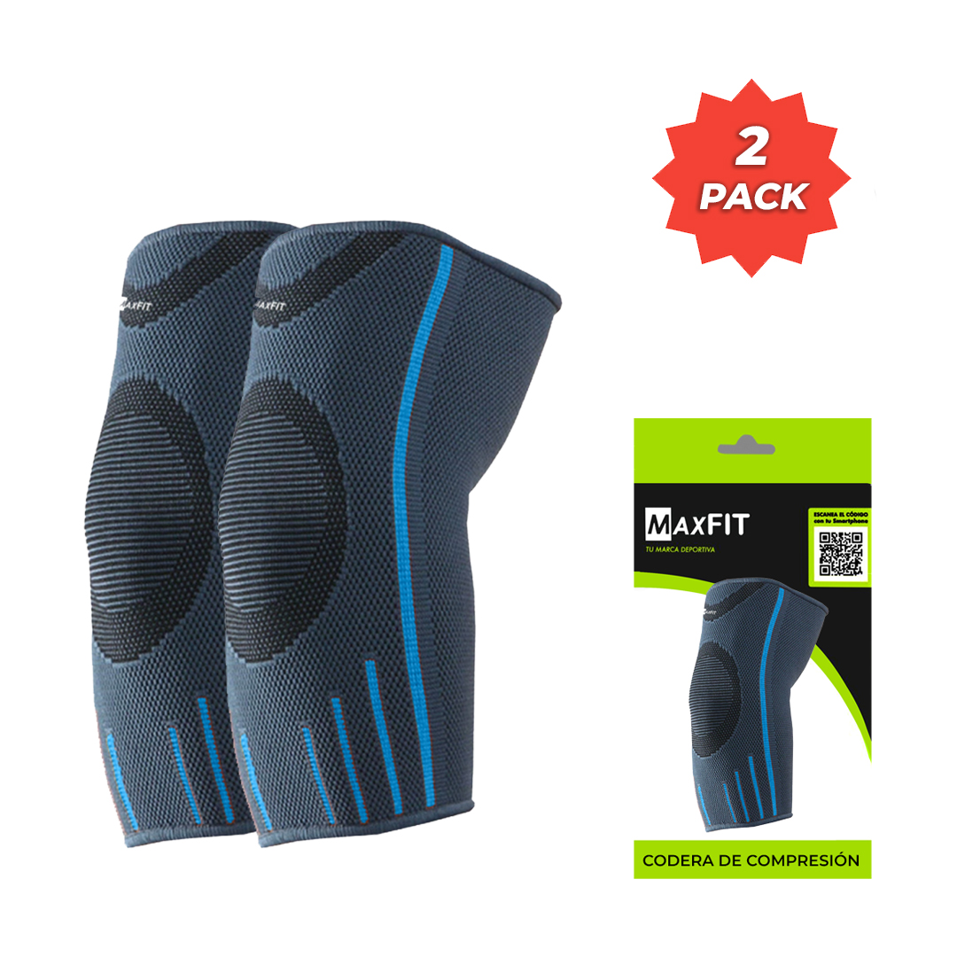 Par De Codera Elástica De Compresión Deportiva Maxfit Hz003