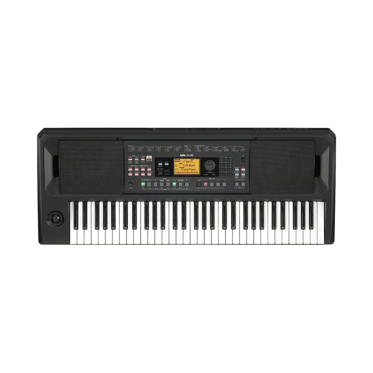 Teclado Workstation 5 Octavas Korg EK 50 - Negro