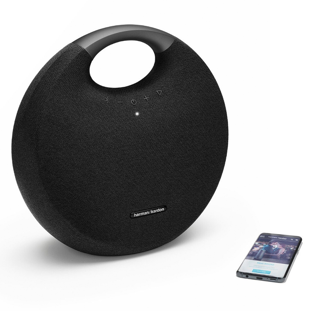 Bocina Harman Kardon Onyx Studio 6 Bluetooth IPX7 Impermeable Recargable - Negro 