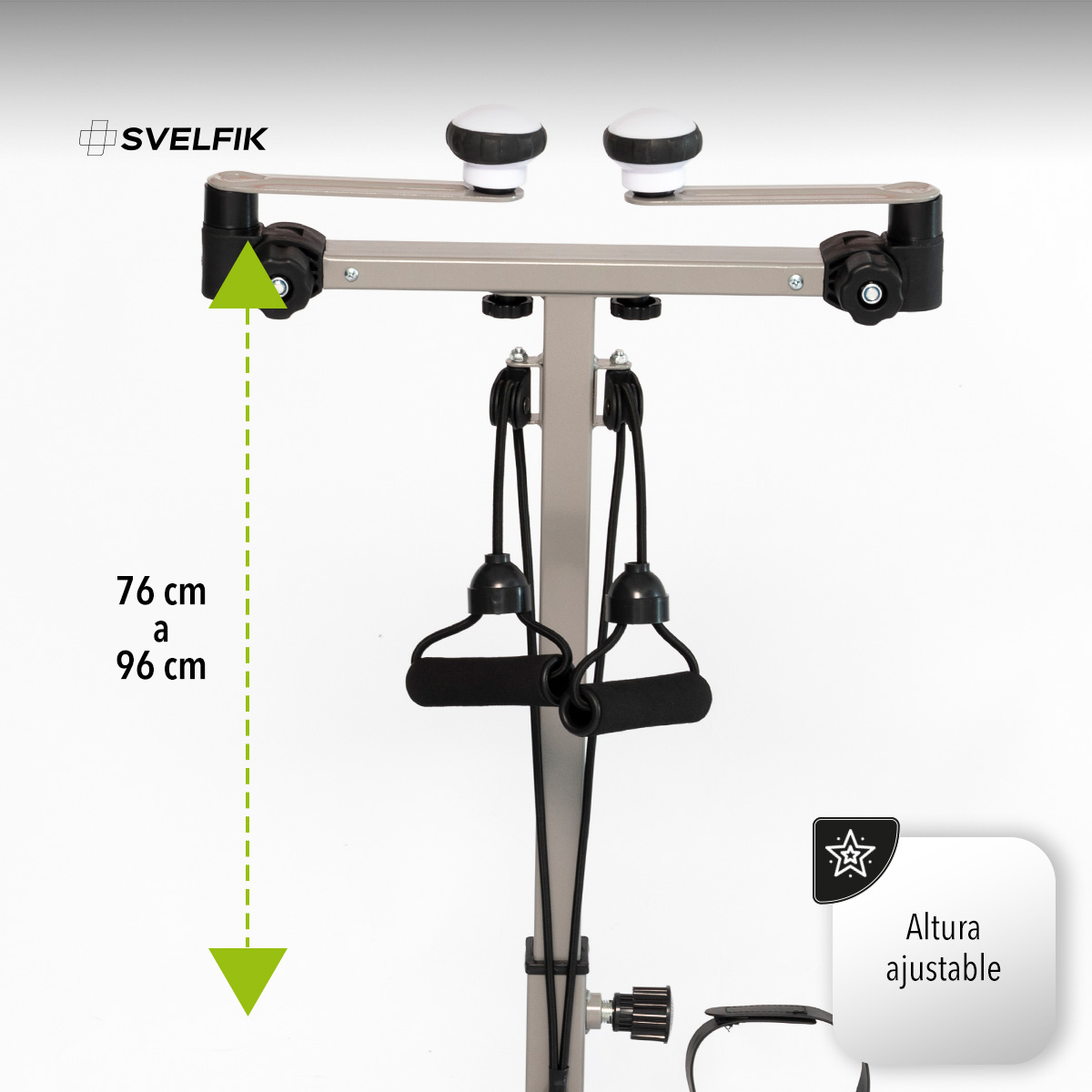 Bicicleta fija para spinning Dual Cycle Band Pro Gris