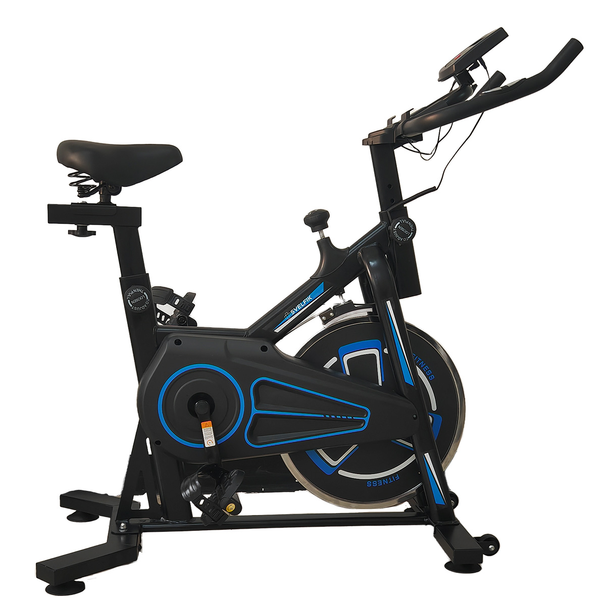 Bicicleta fija para spinning Svelfik - Spin Fit 6kg Azul lite