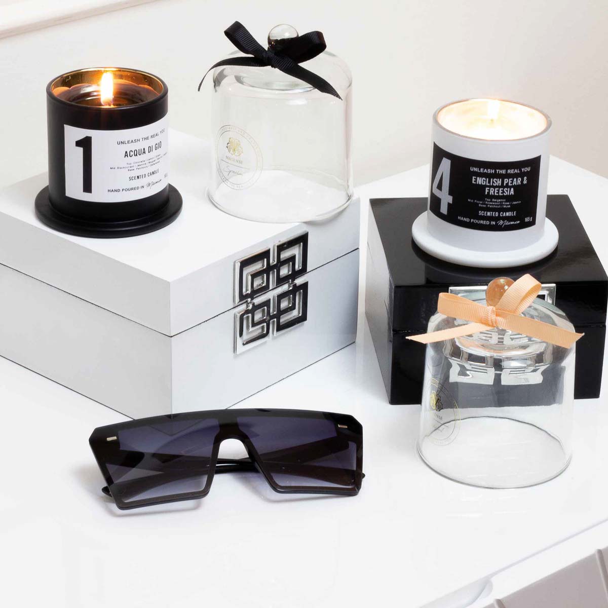 Vela aromática Aqua Di Gio 165 g con capelo