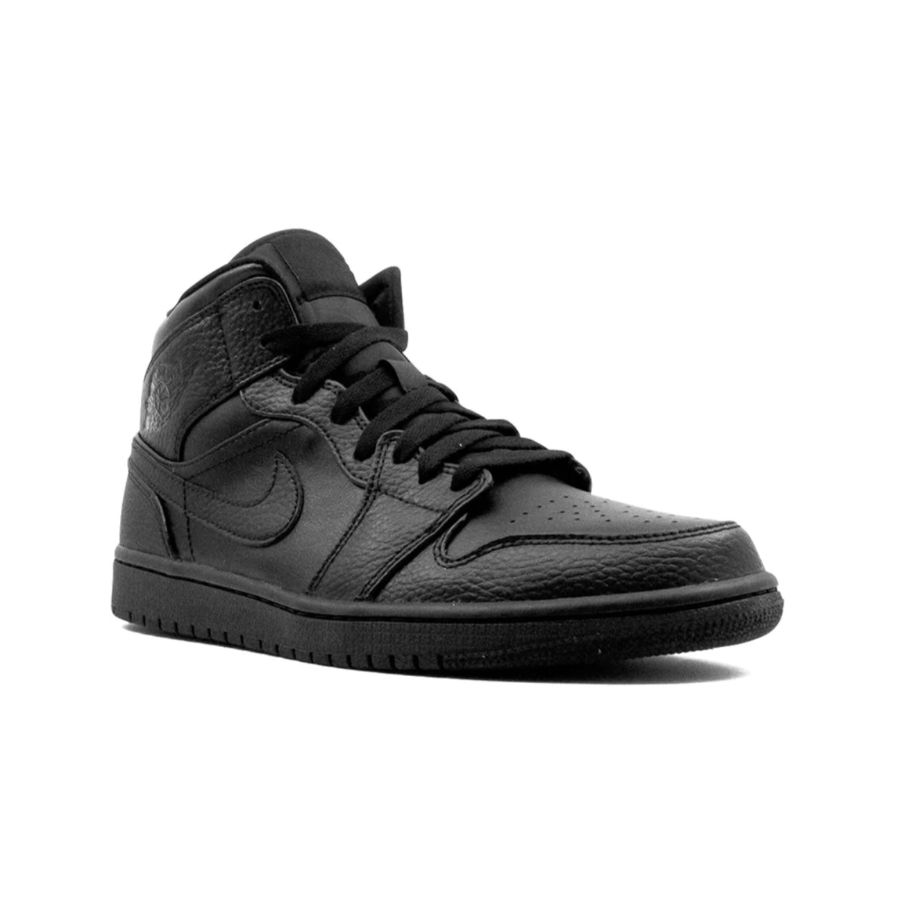 Jordan 1 Mid  Triple Black