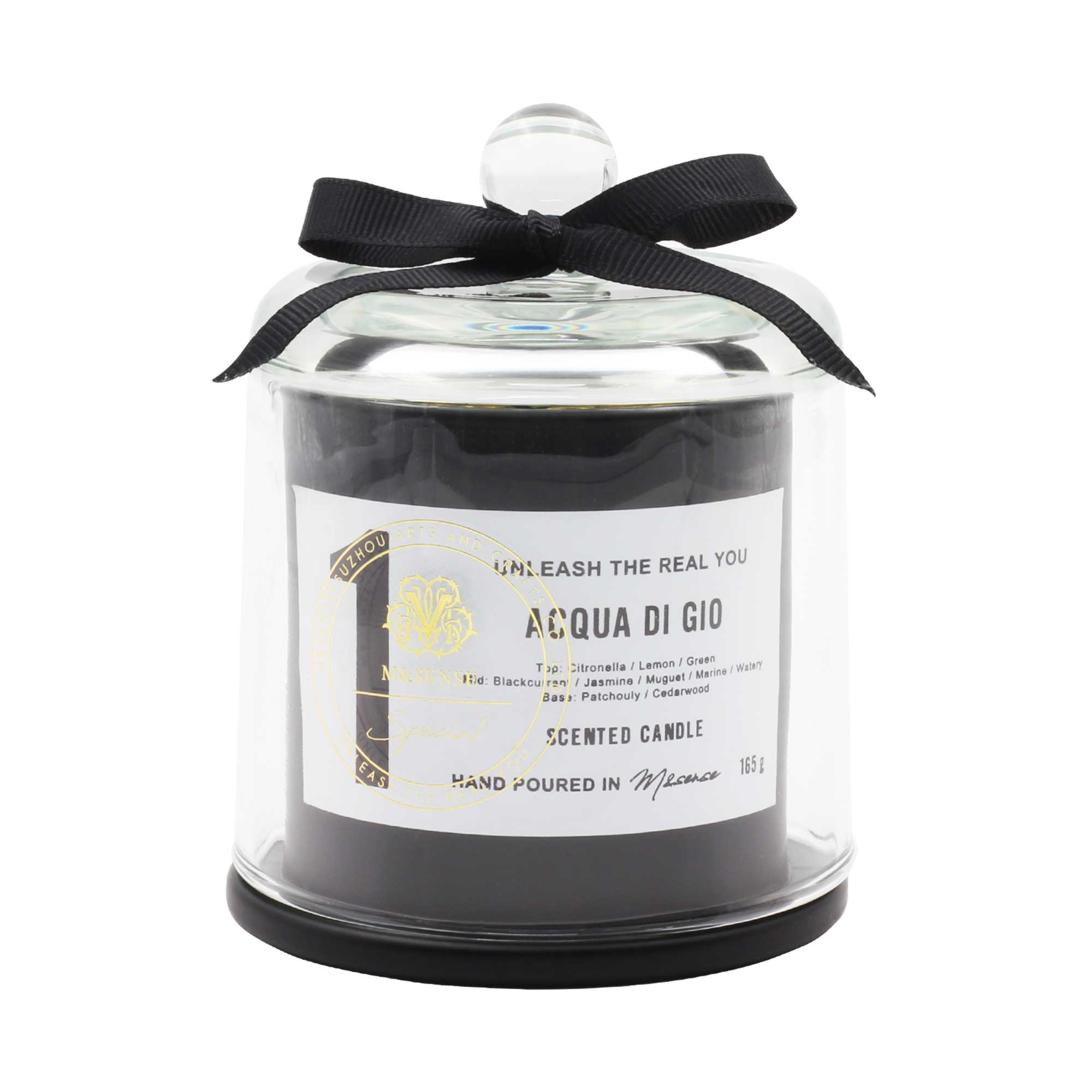 Vela aromática Aqua Di Gio 165 g con capelo