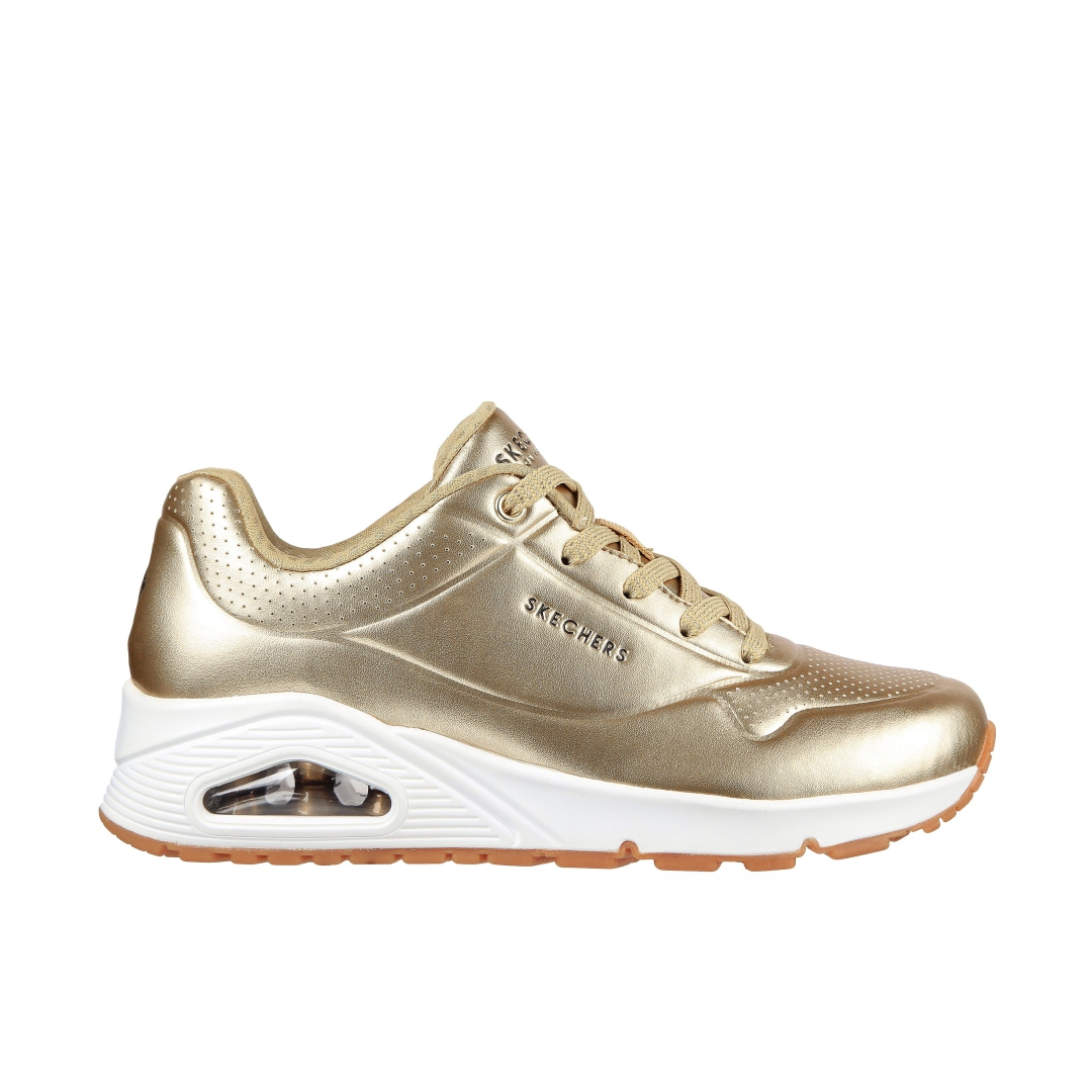 Skechers Aluminiferous Oro Tenis Dama 155372GLD