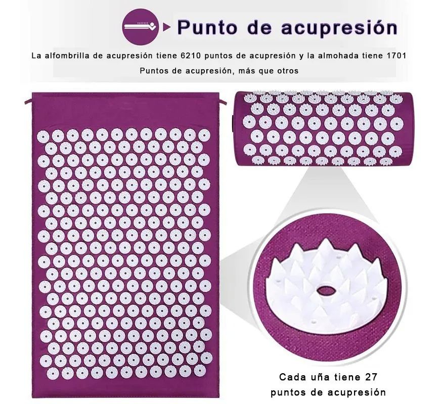 Tapete De Acupresion Para Yoga Relajante