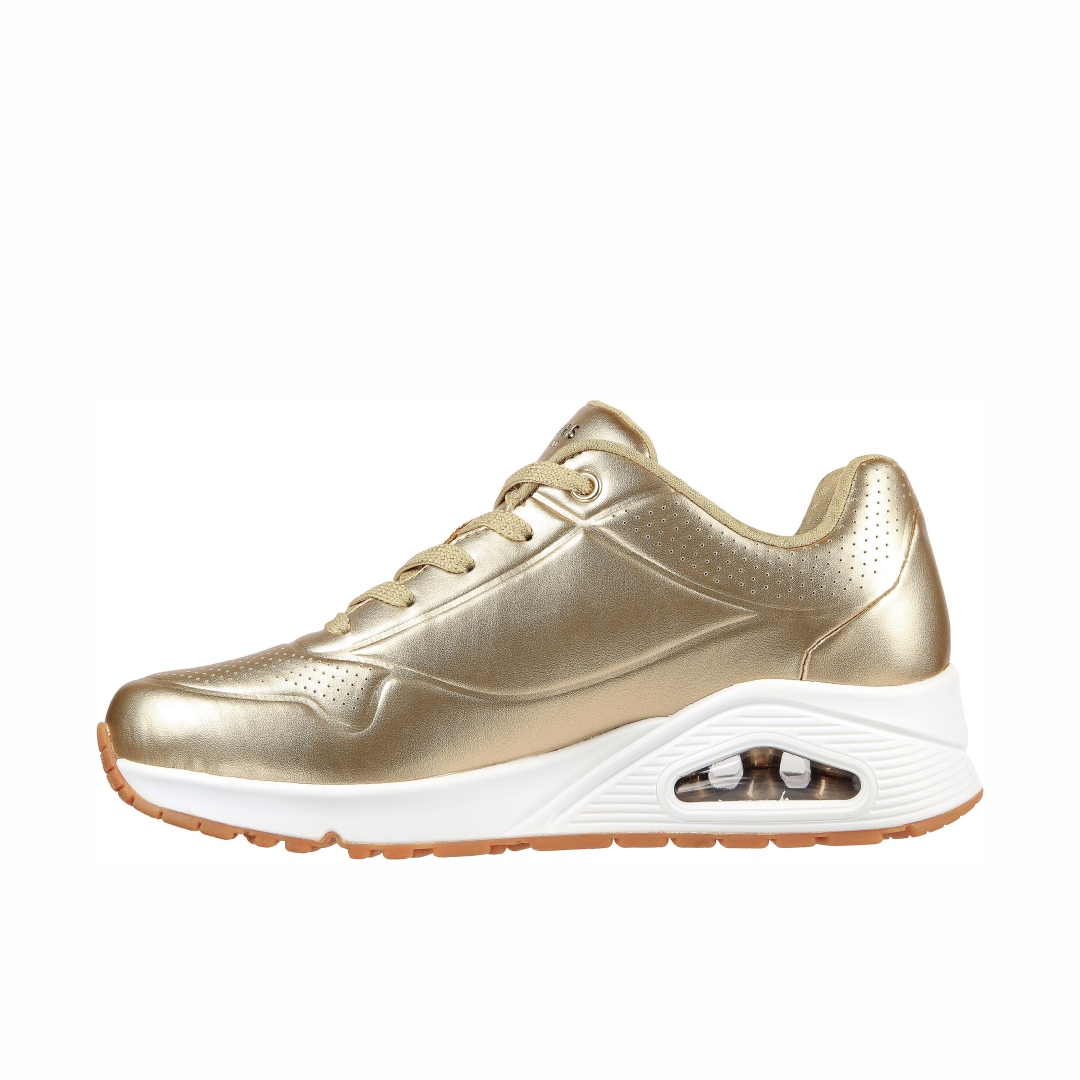 Skechers Aluminiferous Oro Tenis Dama 155372GLD