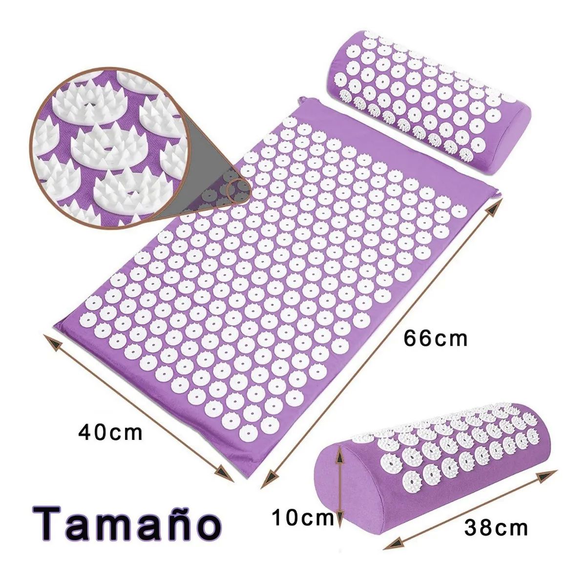 Tapete De Acupresion Para Yoga Relajante