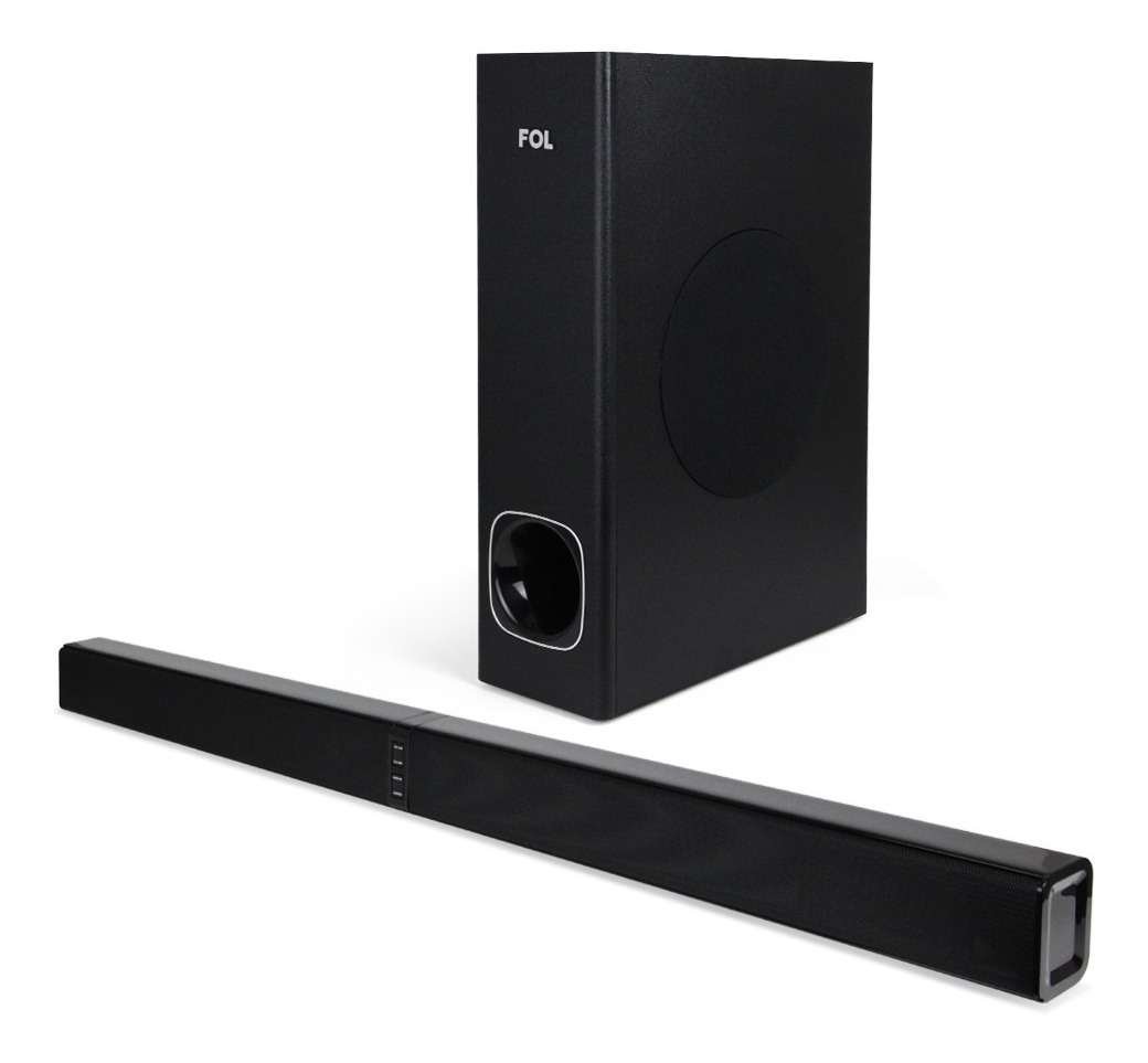 Barra De Sonido con Subwoofer Fol Fs-m228l de 100 Watts