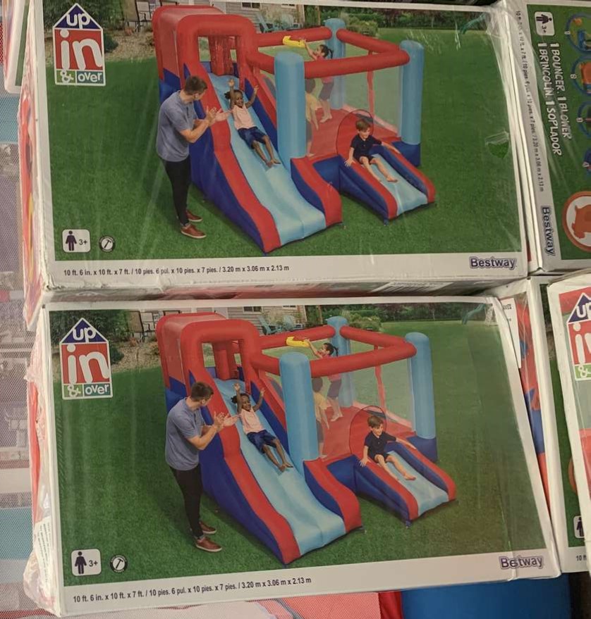 Brincolín Inflable Para Niños Bestway Parque De Diversión, Incluye Bomba para Inflar