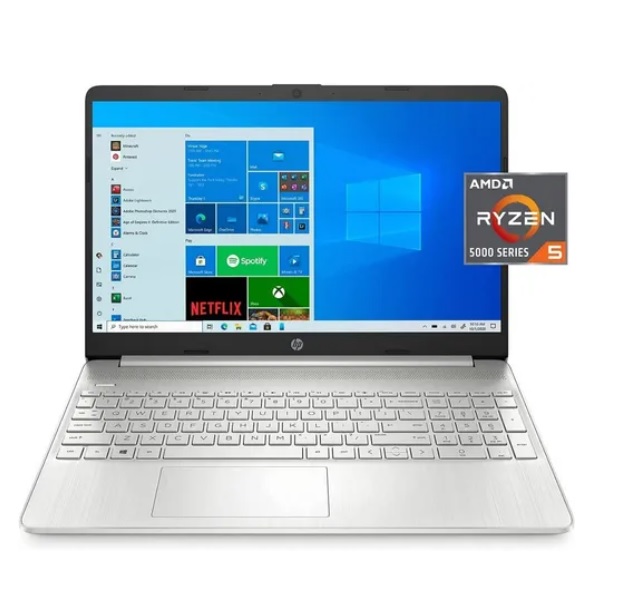 Laptop Hp 15z-ef2000 Amd Ryzen 5-5500u 6c 8gb 256gb + Audífonos