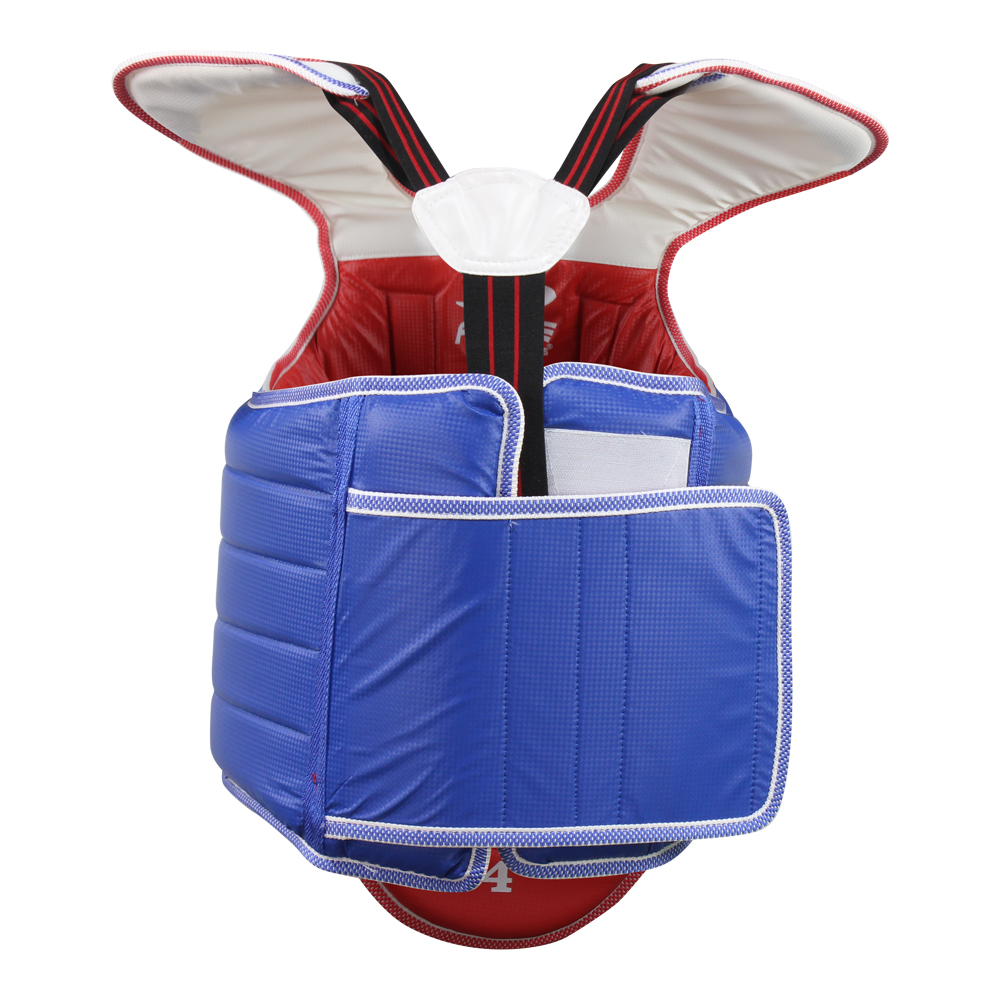 Peto para Taekwondo Fire Sports Azul/Rojo 