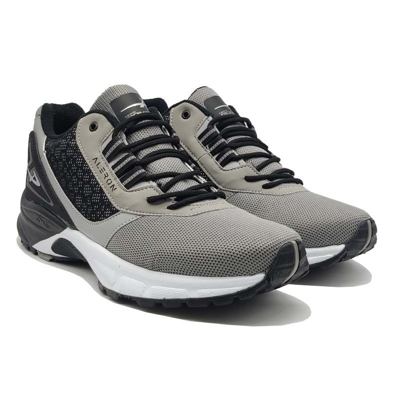 Tenis Pontiac 659 Gris Negro Deportivos Hombre Correr Ejercicio Gym
