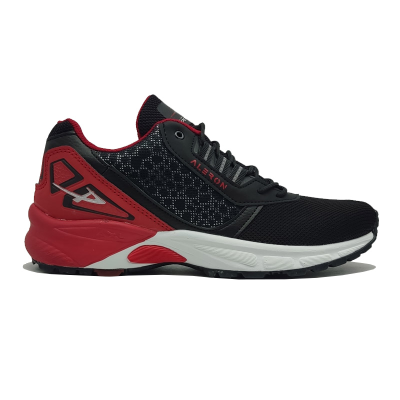 Tenis Pontiac 659 Negro Rojo Deportivos Hombre Correr Ejercicio Gym