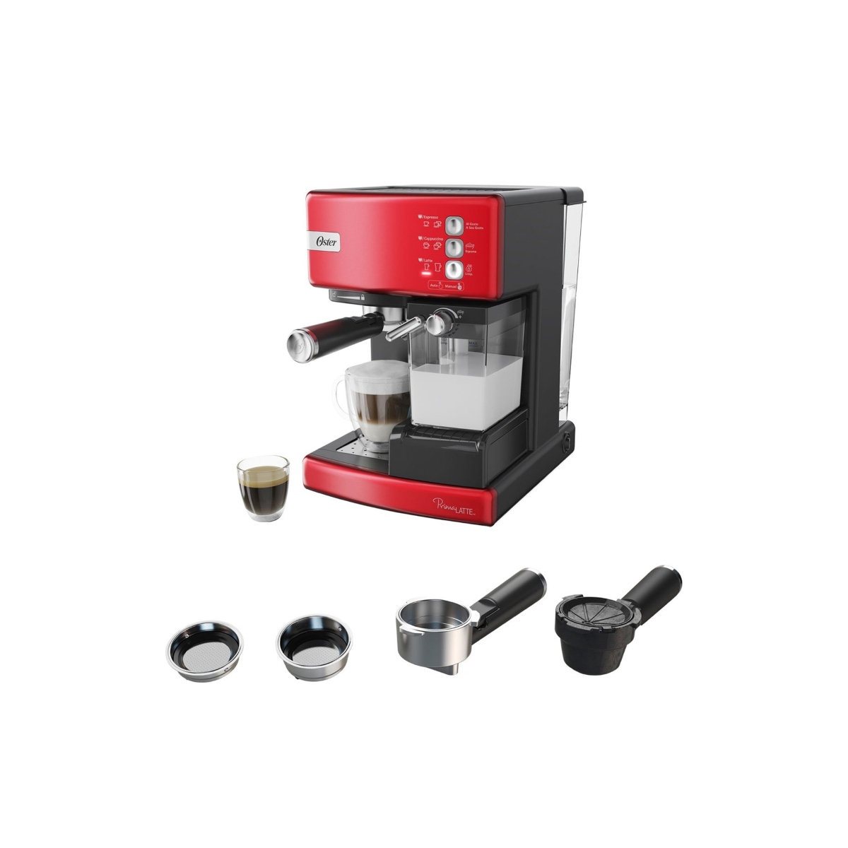 Cafetera prima latte oster