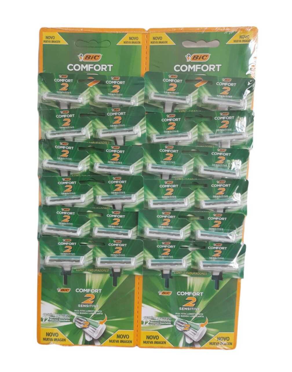 Rastrillos Desechables Bic Comfort 2 Sensitive