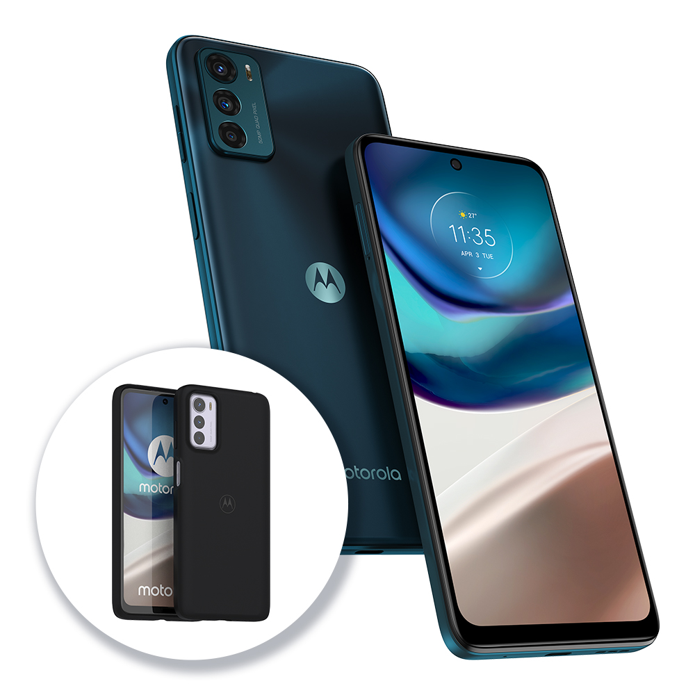 Celular Motorola Moto G42 Verde 4Gb + 128Gb Liberado + Case Negro