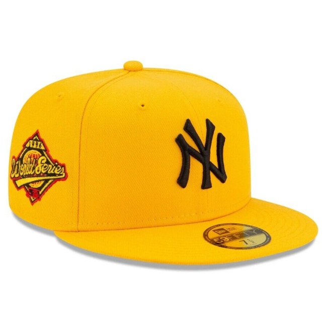 Gorra New Era NY Yankees amarilla 1996 WS 21269042
