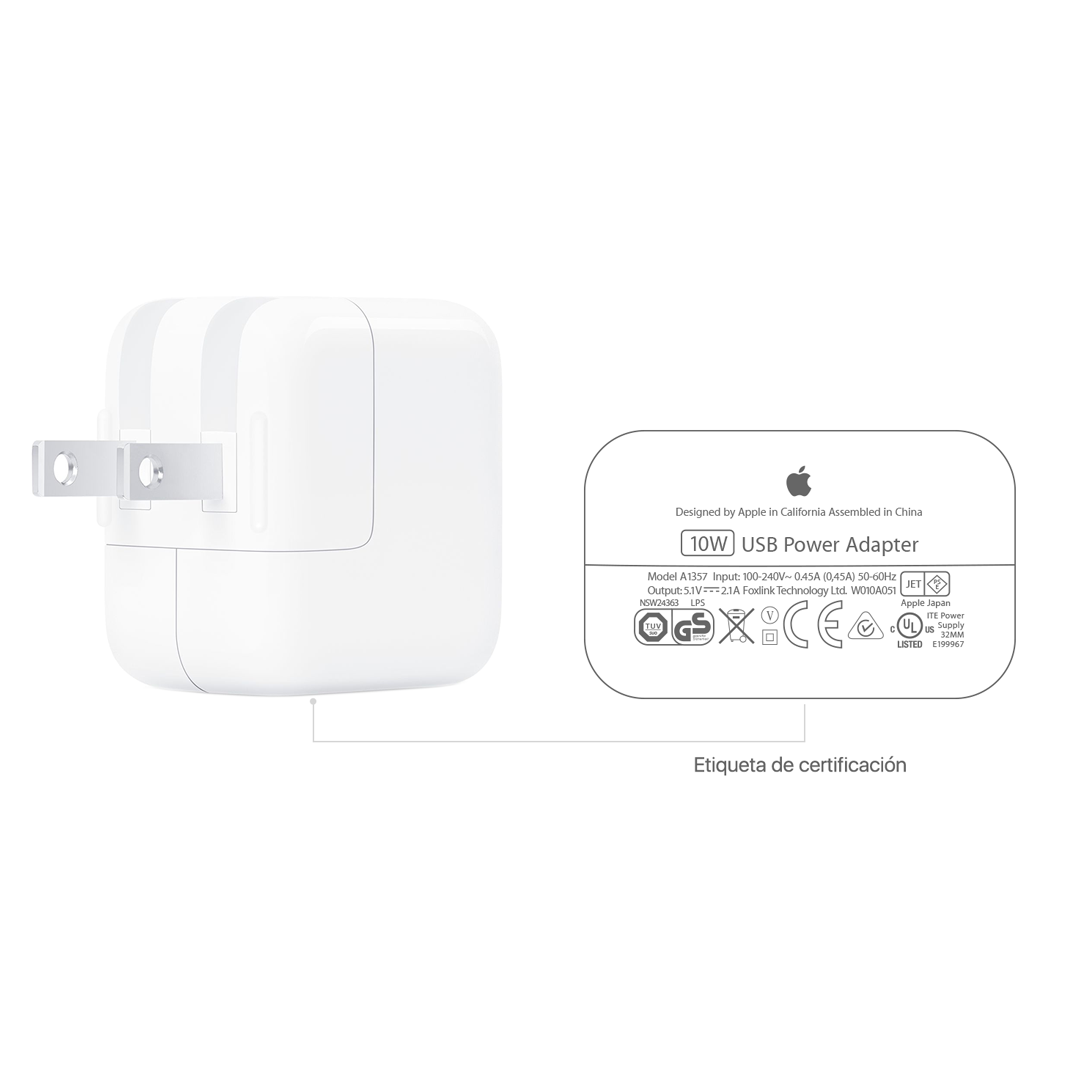 Cargador Original 10W USB-Lightning (Reacondicionado grado A)