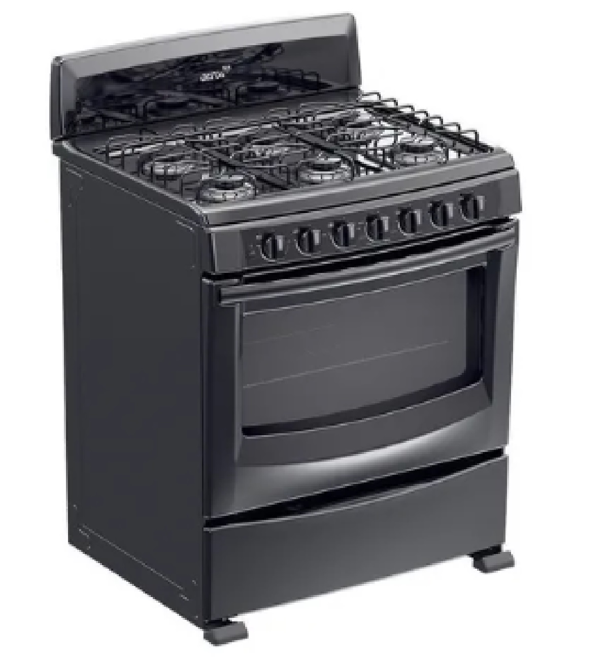 Estufa  Across Gas LP, 30", Negro