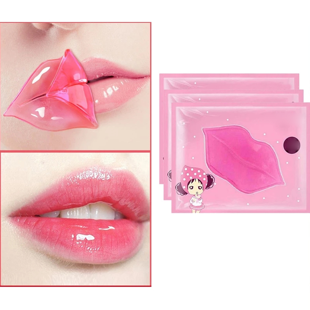 Paquete 10 Mascarillas Hidratantes + 10 Colágeno Labios + 10 Para Ojos