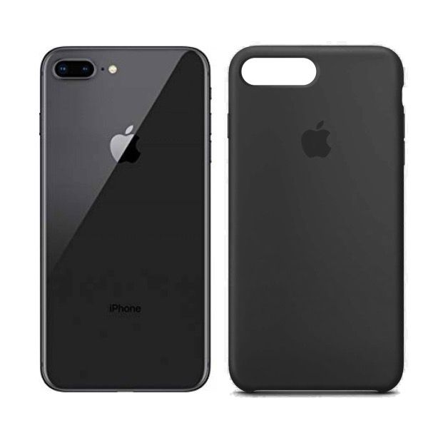 Apple IPhone 8 Plus Negro 64GB Reacondicionado Grado A + Funda Protectora 