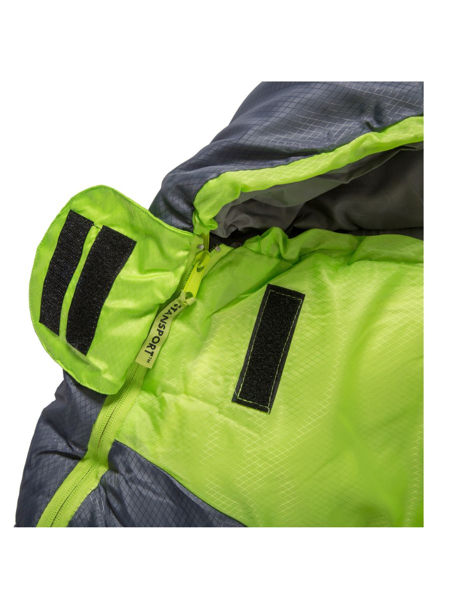 Casa de campaña National Geographic para cuatro personas,  sleeping climb naranja y verde Stansport 