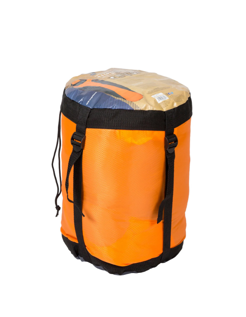 Casa de campaña National Geographic para cuatro personas,  sleeping climb naranja y verde Stansport 