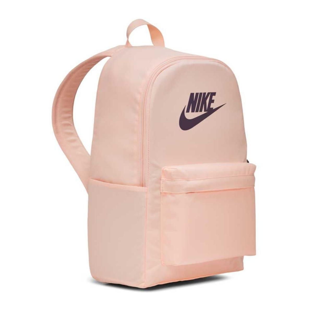 Mochila Nike Original Grande Neon Escuela Maleta Naranja Salmon Nueva Amplia