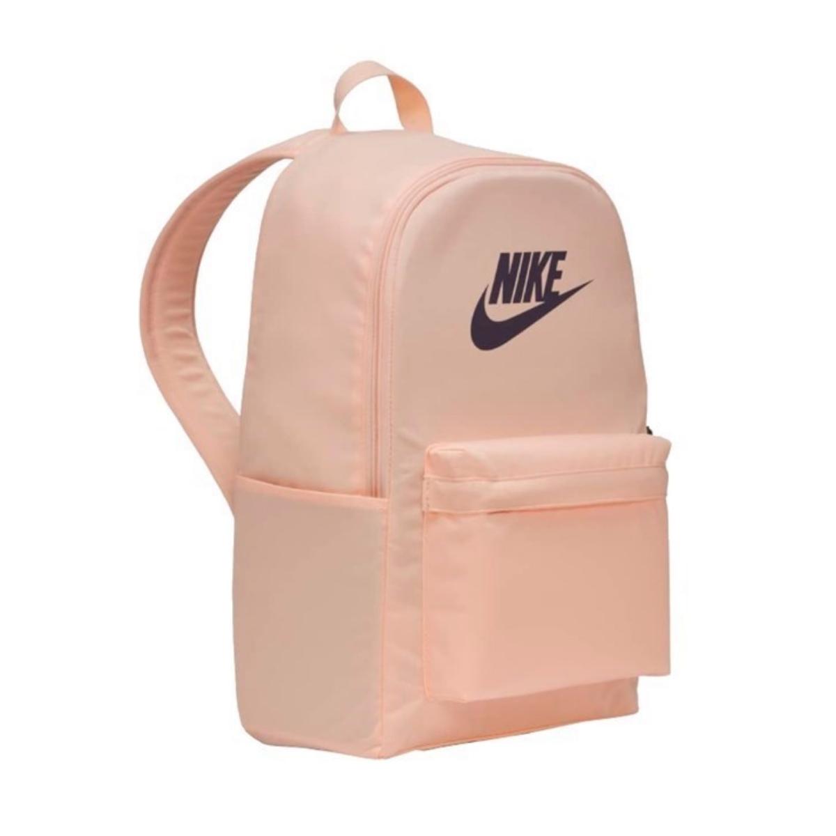 Mochila Nike Original Grande Neon Escuela Maleta Naranja Salmon Nueva Amplia