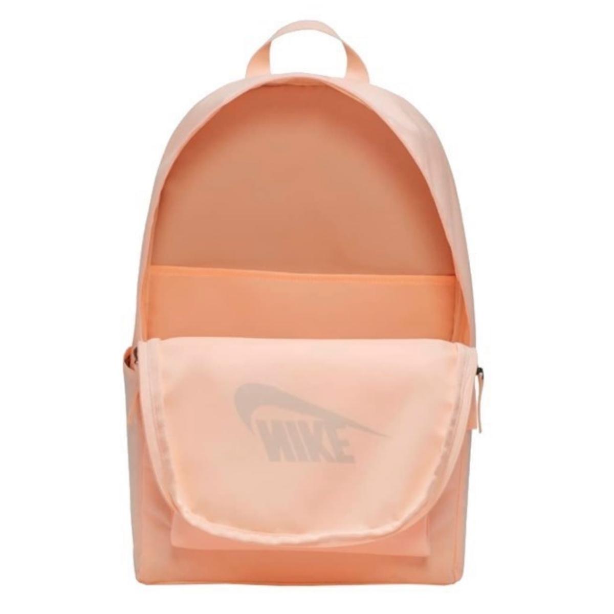 Mochila Nike Original Grande Neon Escuela Maleta Naranja Salmon Nueva Amplia