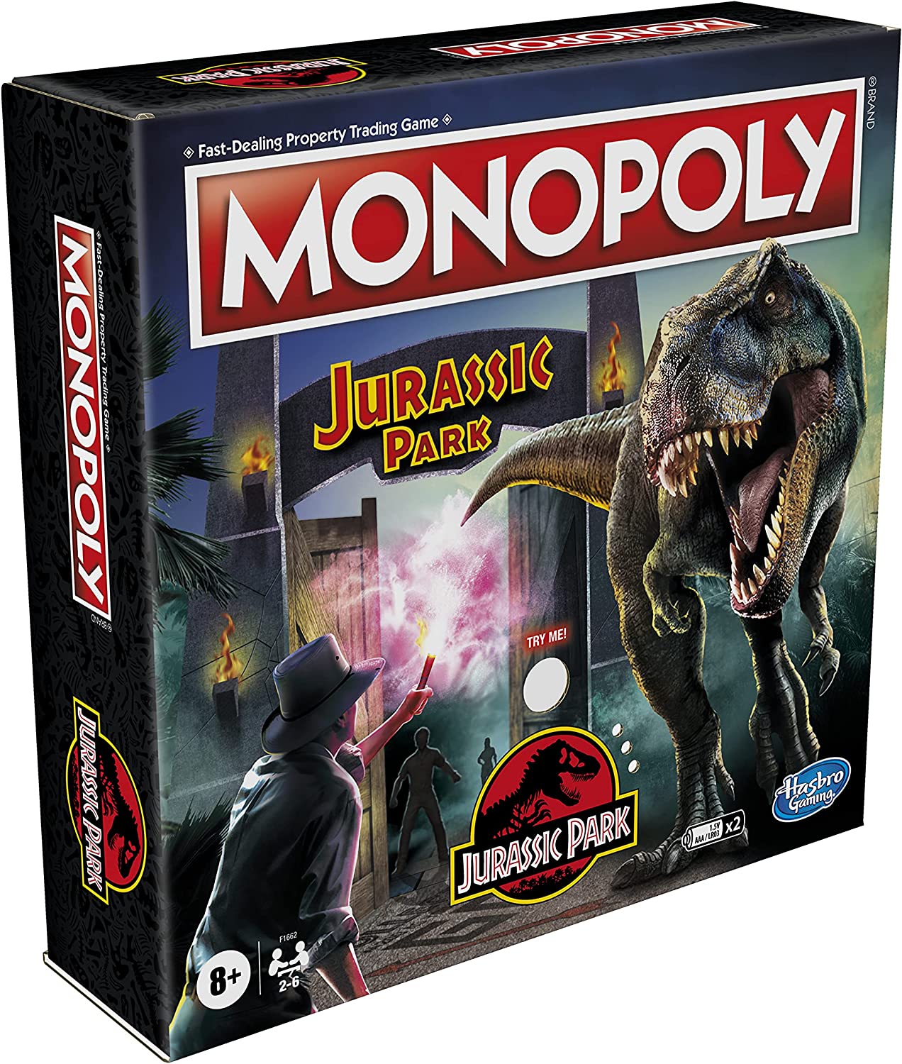 Juego De Mesa Monopoly Jurassic Park Hasbro F1662