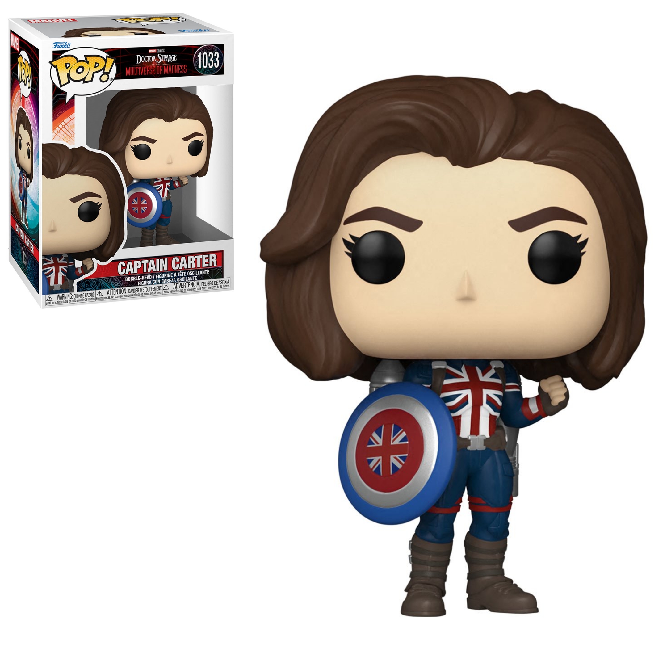 Funko Pop Capitana Carter 1033 Multiverso Avengers 