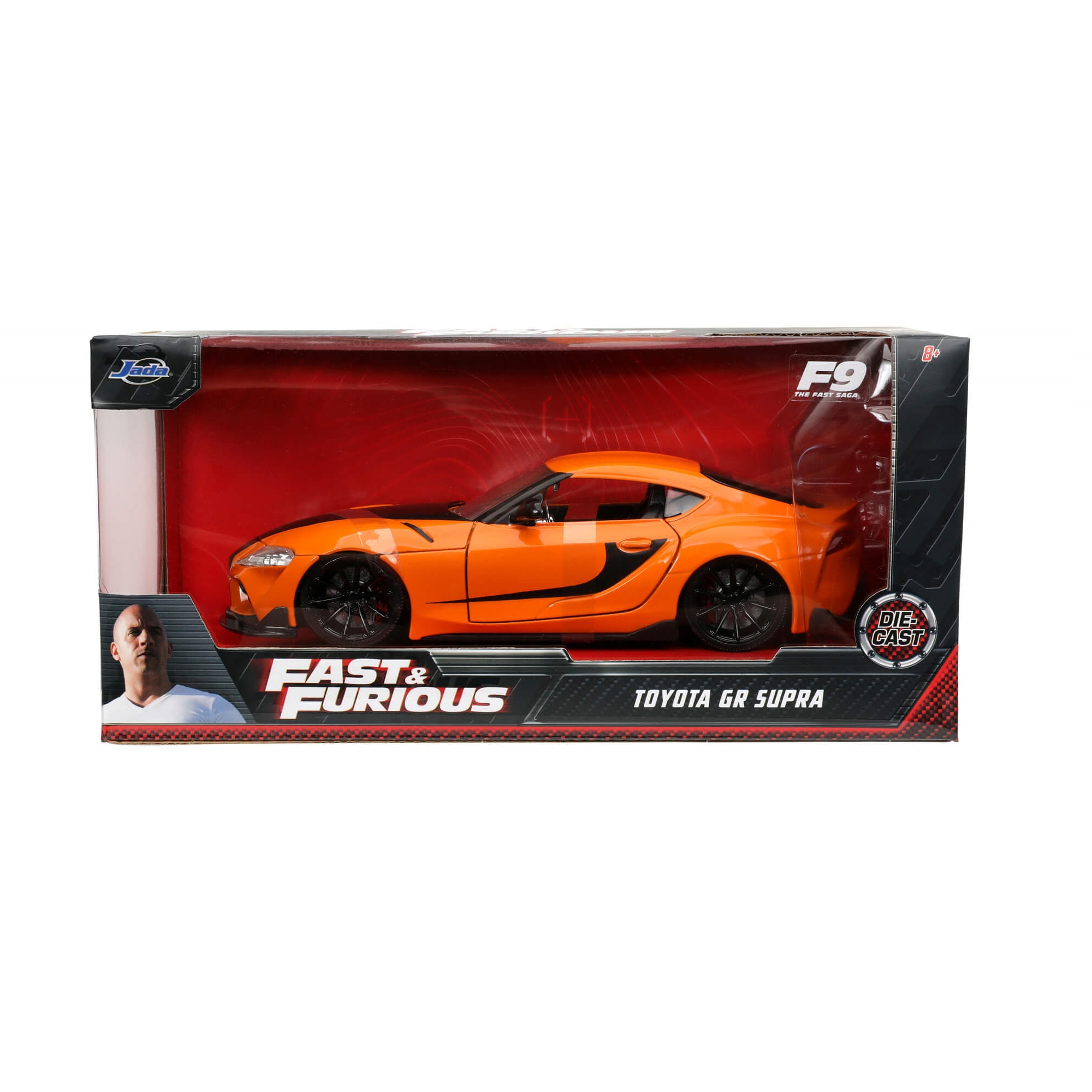 Han 2020 Toyota GR Supra Rapido y Furioso Jada Toys Escala 1:32