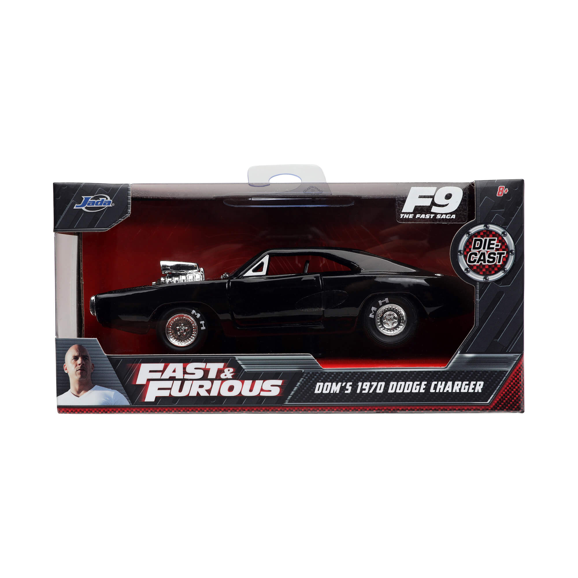 Doms  Dorge  Charger RT 1970 Rapido Y Furioso 9 JADA TOYS Escala  1:32