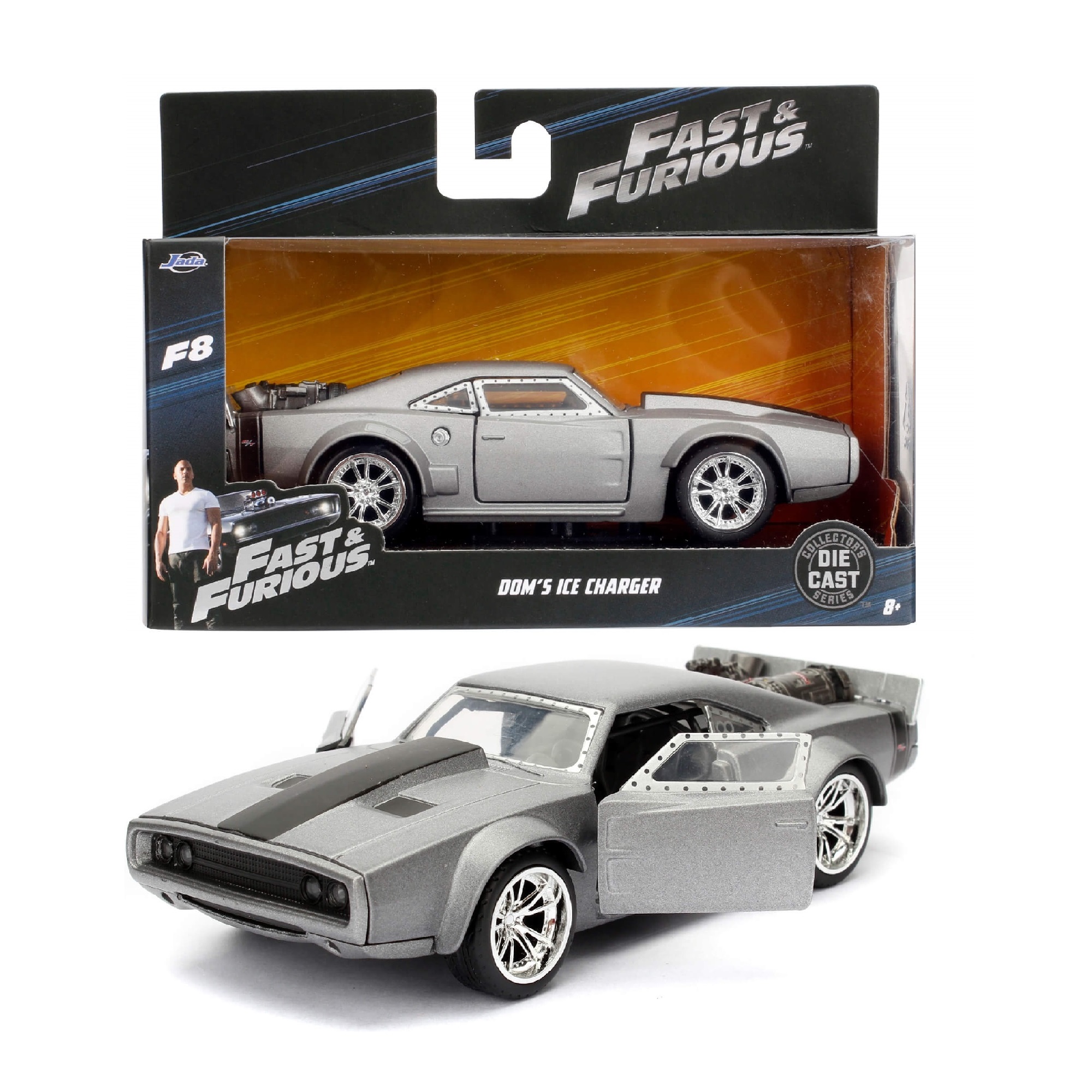 Dom Ice Charger Dodge Rapido y Furioso Jada Toys Escala 1:32