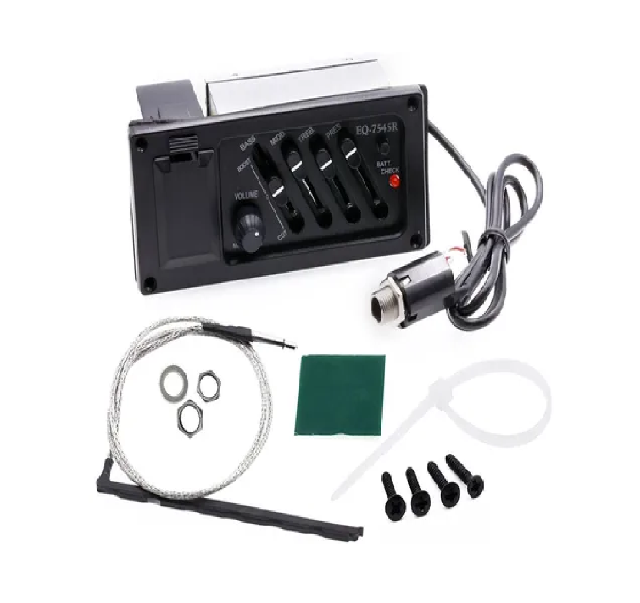 Pastilla Piezoeléctrica De Preamplificador De Guitarra